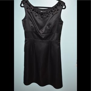 Black Ann Taylor Loft Cocktail Dress